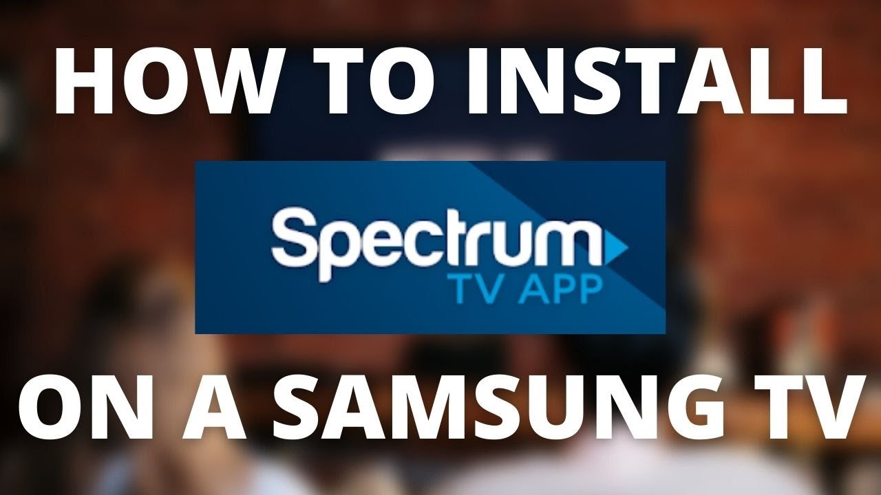 How to Access Spectrum on Demand on Samsung Tv