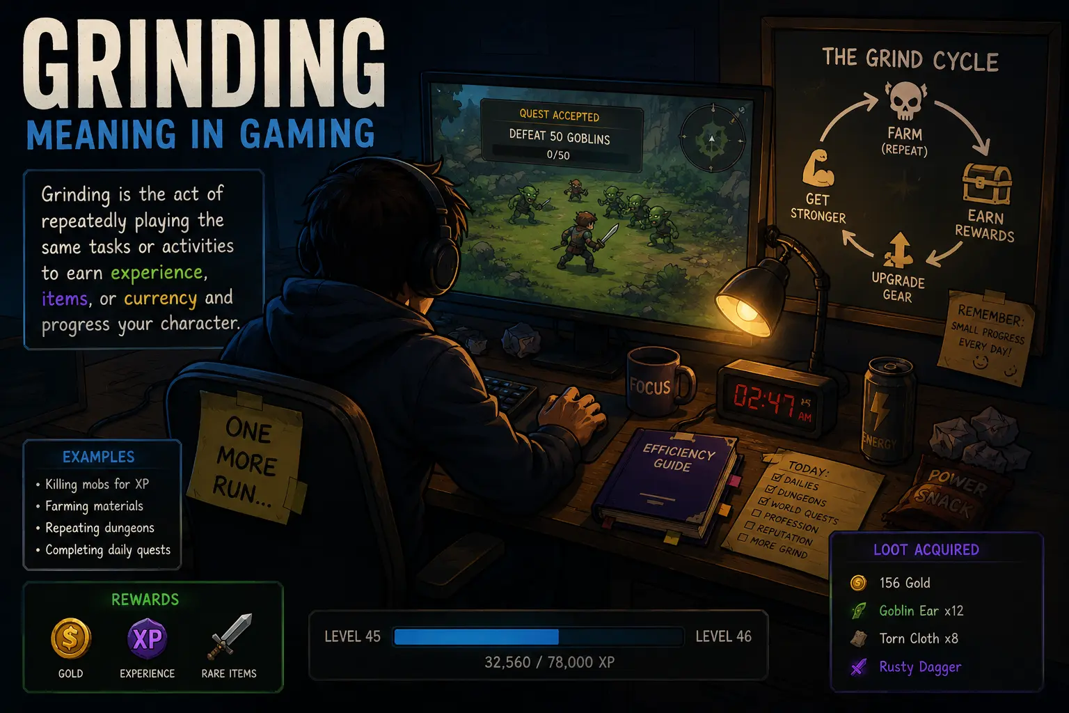 Grinding Meaning In Gaming