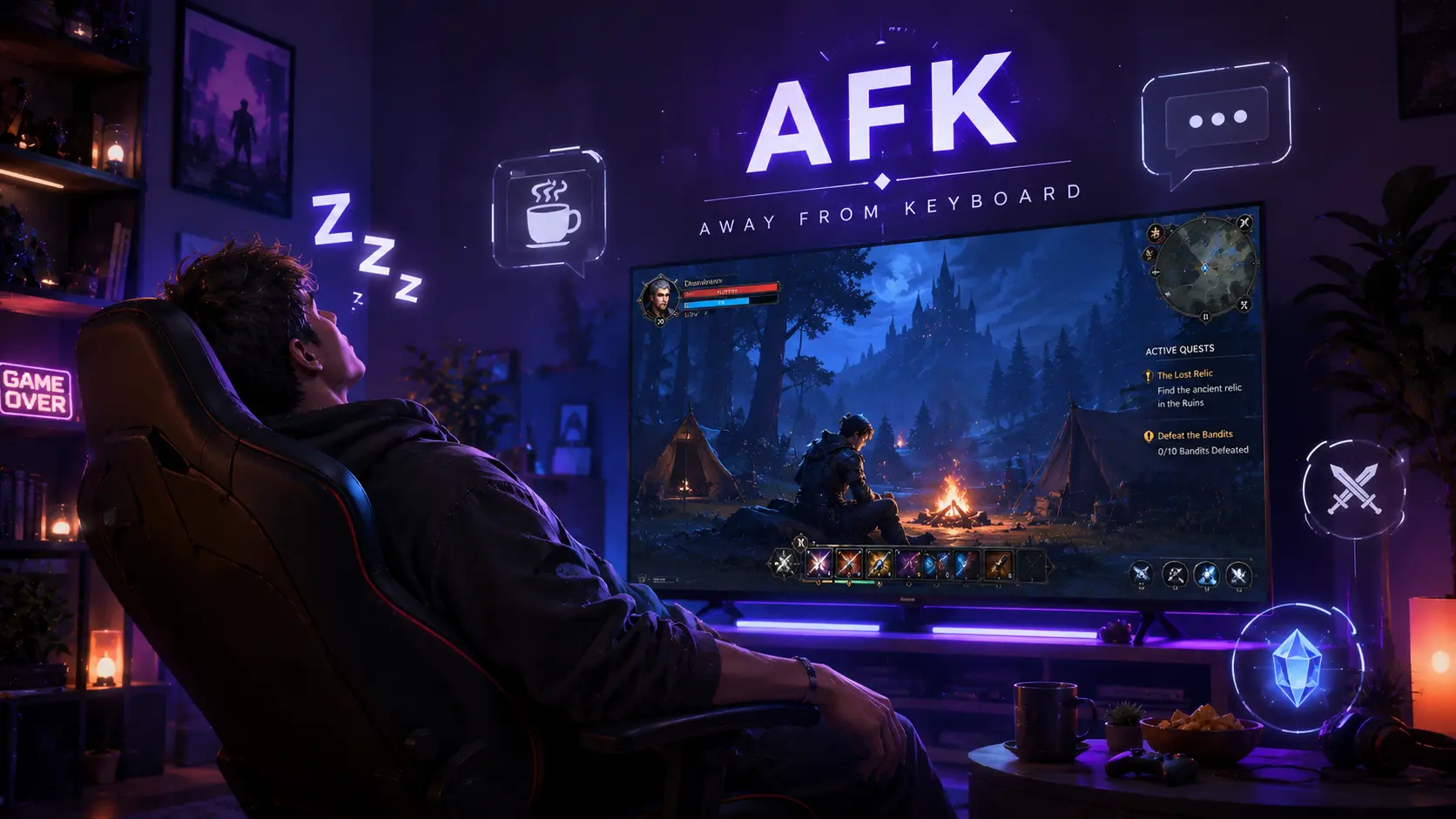 afk meaning in gaming