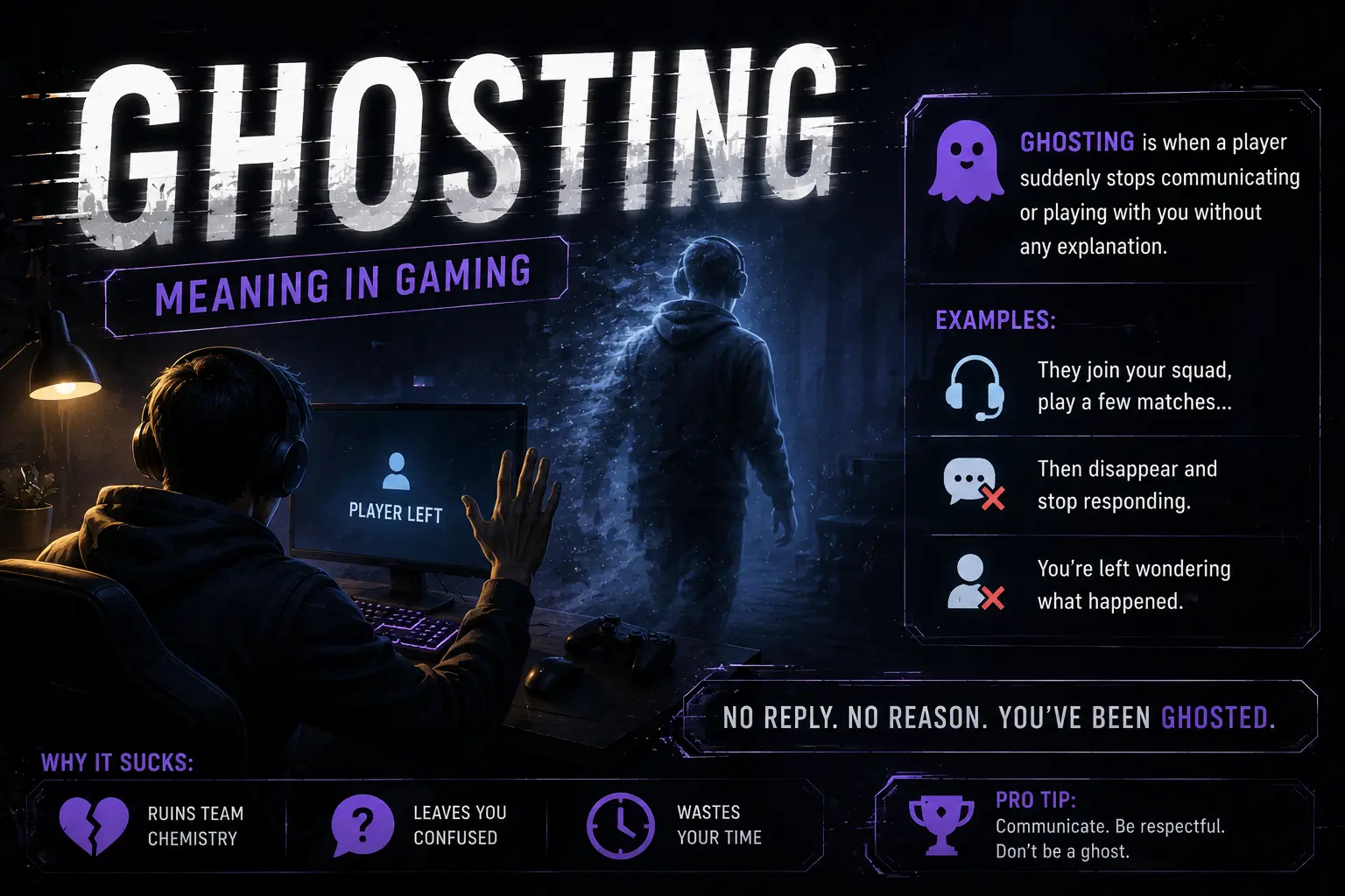 ghosting meaning in gaming