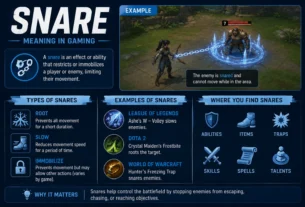 snare meaning in gaming